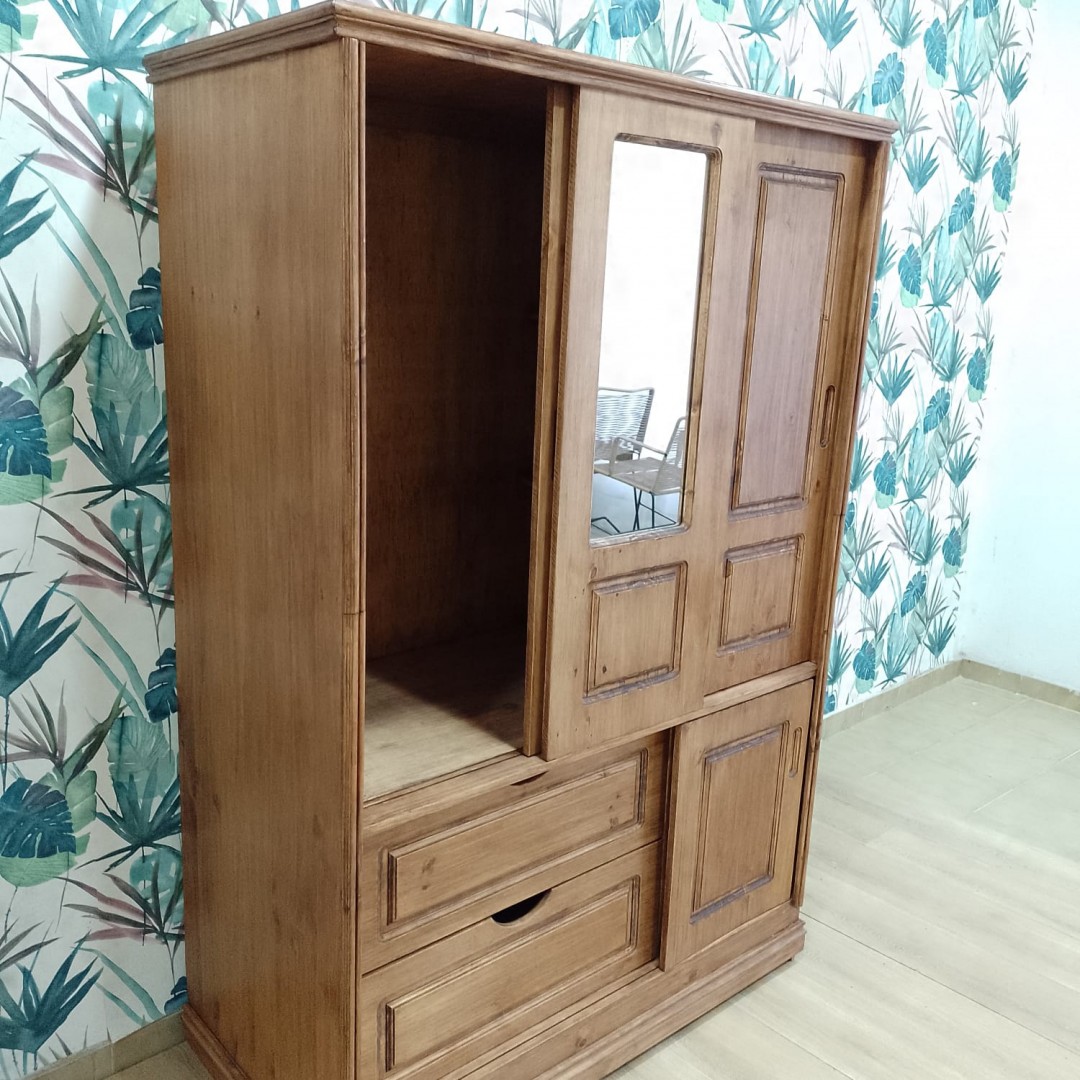 ropero-puerta-corrediza-120-con-espejo-con-estante-encerado-35415